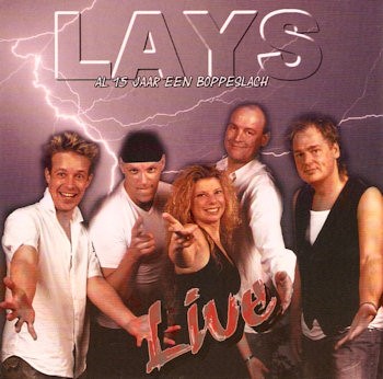 LAYS - AL 15 JAAR EEN BOPPESLACH LIVE, cd