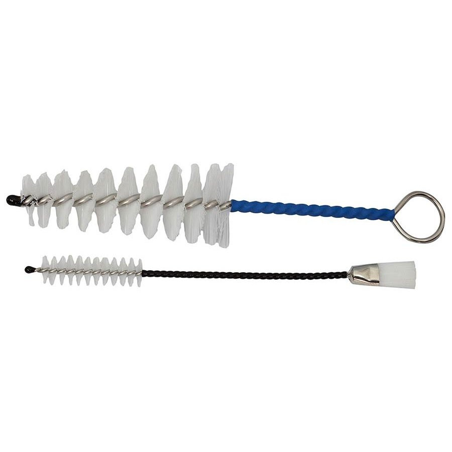 CHAMPION CH8199 WOODWIND BRUSH SET (809E + 819E) - BORSTEL MONDSTUK 25X120MM + STOFBORSTEL 9X105MM