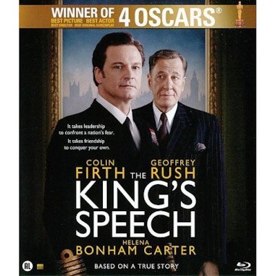 Blu-ray dvd SPEELFILM - KING'S SPEECH