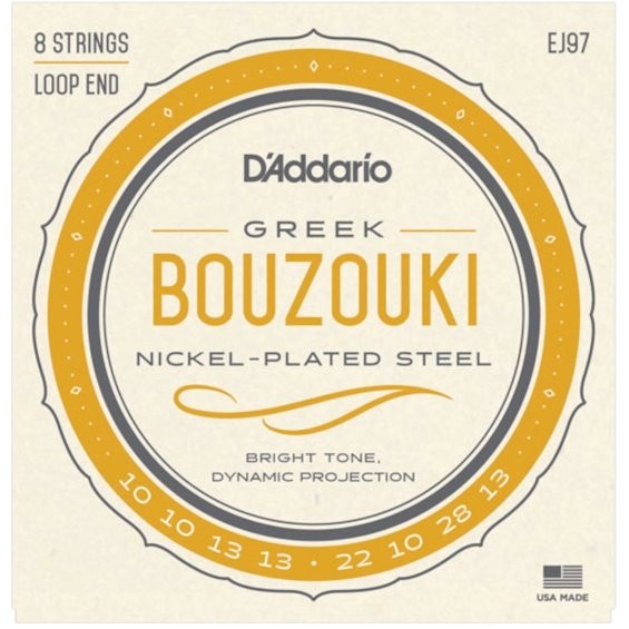 D'ADDARIO EJ97 - SNAREN BOUZOUKI GRIEKS 10-13-22-28