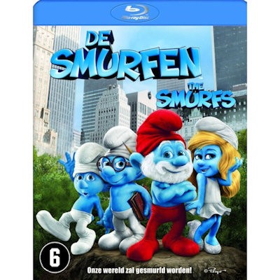 Blu-ray dvd SPEELFILM - SMURFS - DE SMURFEN