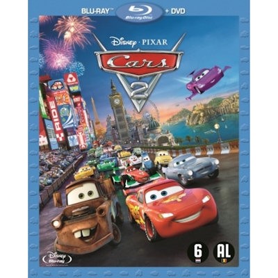 Blu-ray SPEELFILM - CARS 2 BLU-RAY COMBI-PACK