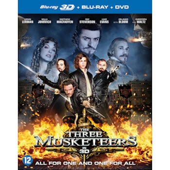 Blu-ray SPEELFILM - THREE MUSKETEERS 2011 + DVD