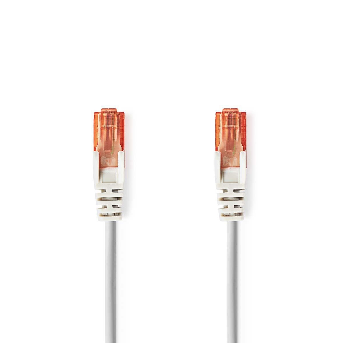 NEDIS CCGT85200GY100 - KABEL UTP CAT 6 NETWERK 10 MTR