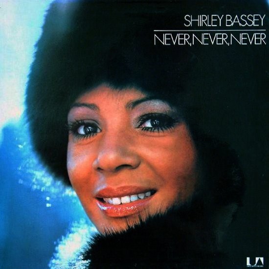 BASSEY, SHIRLEY - NEVER, NEVER, NEVER - Lp, 2e hands