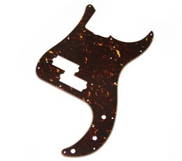 FENDER PICKGUARD '62 P-BASS 099-2021-000 - SLAGPLAAT TORTOISE SHELL