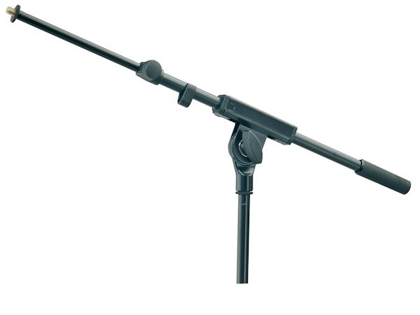 KONIG & MEYER 21140-300-55 BOOM ARM - HENGEL MICROFOON TELESCOOP ZWART VLEUGELMOER