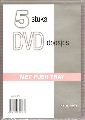 VAN DEN DOEL 670 - DVD DOOS 5 STUKS TRANSPARANT