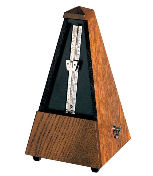 WITTNER 808 MAELZEL - METRONOOM PYRAMIDE HOUT EIKEN MAT