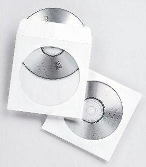 FELLOWES 90690 50 STUKS - CD HOESJE PAPIER / VENSTER