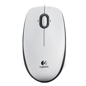 LOGITECH M100 910-001603 - MUIS USB WIT OPTISCH