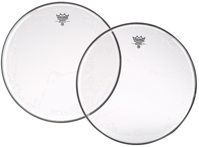 REMO BE-0310-00 - DRUMVEL 10" CLEAR EMPEROR