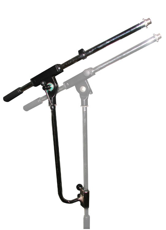 RTX CLM - MICROFOON HENGEL MET KLEM ZWART