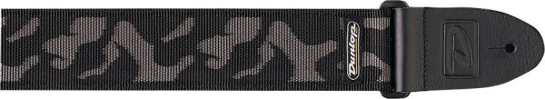 DUNLOP D38-10GY - GITAARRIEM CAMOUFLAGE GRIJS