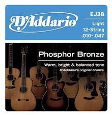 D'ADDARIO EJ38 12 STRING