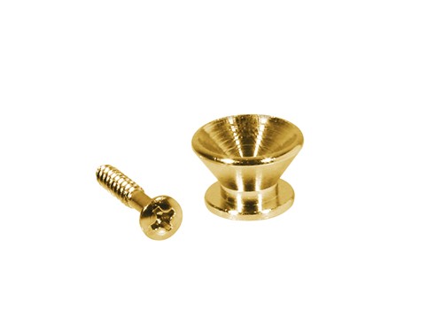 BOSTON EP-F-G STRAP BUTTON 2-PACK - EINDKNOP GOLD KLEIN