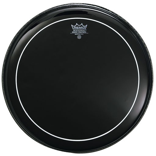 REMO ES-0613-PS - DRUMVEL 13" EBONY PINSTRIPE