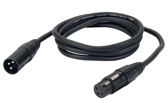 DAP FL013 - KABEL MICROFOON XLR 3 METER