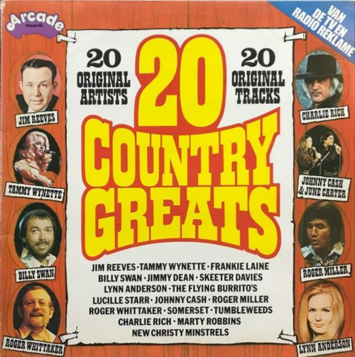 VARIOUS - 20 COUNTRY GREATS -VINYL-