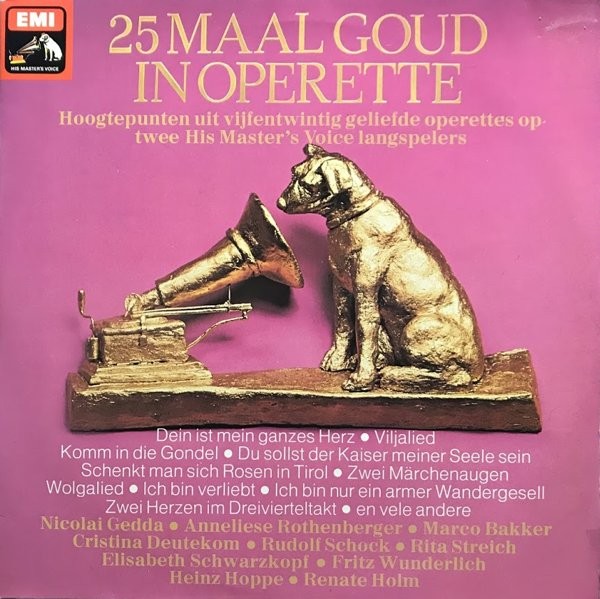 VARIOUS - 25 MAAL GOUD IN OPERETTE -VINYL- - Lp, 2e hands
