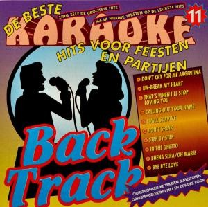 VARIOUS - BACK TRACK  VOL. 11 - KARAOKE - CD