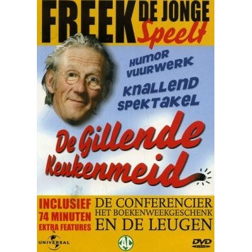 JONGE, FREEK DE - GILLENDE KEUKENMEID, DE (DVD)