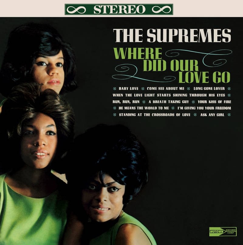 SUPREMES - WHERE DID OUR LOVE GO -VINYL BLF 22-