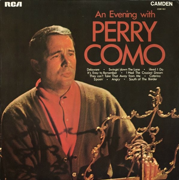COMO, PERRY - AN EVENING WITH PERRY COMO -VINYL MONO-
