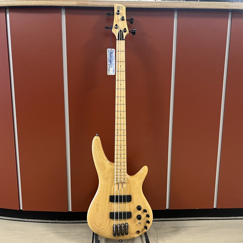IBANEZ SR4500E-NT NATURAL (GEBRUIKT) - BASGITAAR BARTOLINI PICKUPS POWER CURVE III 3-BAND