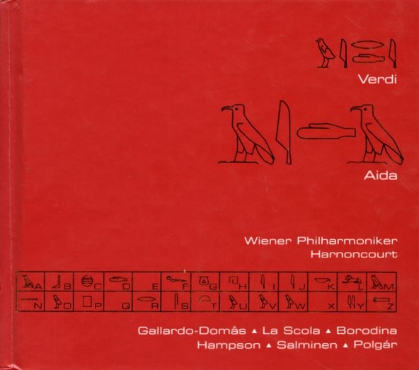HARNONCOURT /GALLARDO-DOMAS /HAMPSON - AIDA - cd