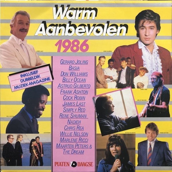 VARIOUS - WARM AANBEVOLEN 1986 -VINYL-