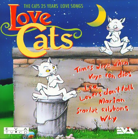 CATS - LOVE CATS (25 YEARS LOVE SONGS) - cd