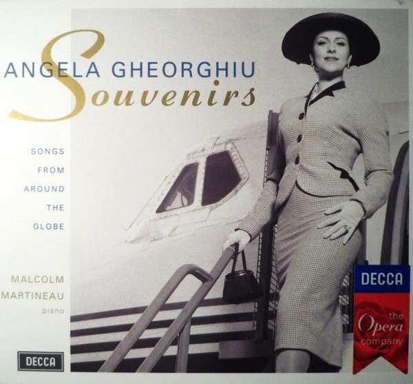 GHEORGHIU, ANGELA - SOUVENIRS - SONGS FROM AROUND THE GLOBE - cd