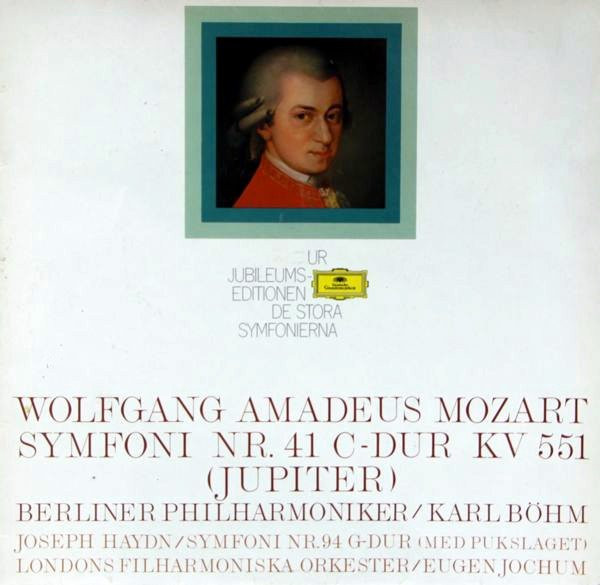 MOZART, WOLFGANG AMADEUS - SYMFONI NR. 41 C-DUR KV 551 / NR. 94 G-DUR -VINYL-