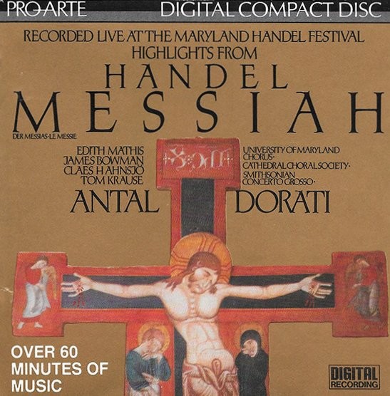 HANDEL - MESSIAH HIGHLIGHTS - Cd