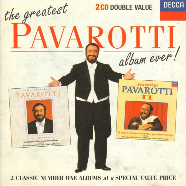 PAVAROTTI, LUCIANO - GREATEST ALBUM EVER -36TR - cd
