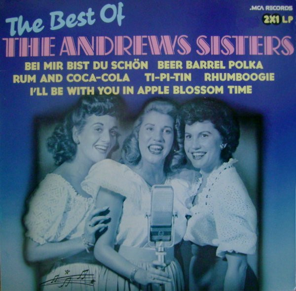 ANDREWS SISTERS - BEST OF THE ANDREWS SISTERS -2 VINYL-