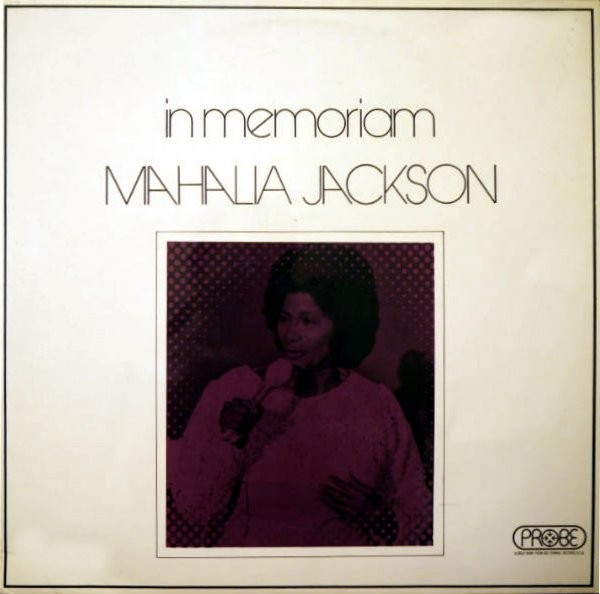 JACKSON, MAHALIA - IN MEMORIAM MAHALIA JACKSON -VINYL-