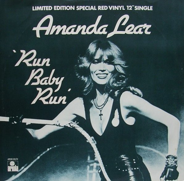 LEAR, AMANDA - RUN BABY RUN -12" RED VINYL-