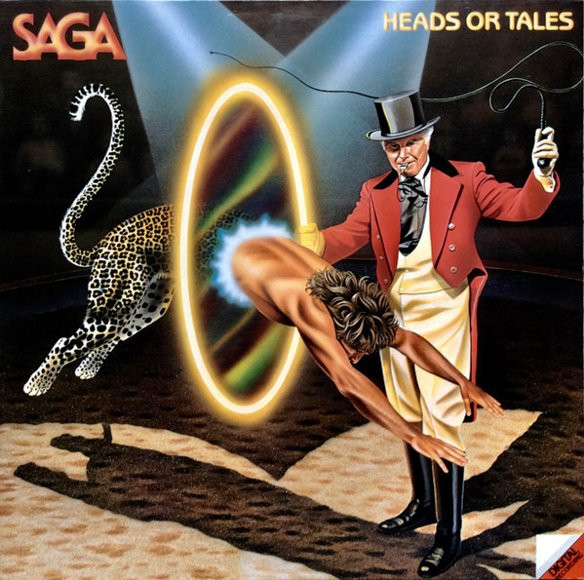 SAGA - HEADS OR TALES -VINYL-