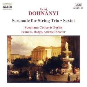 DOHNANYI, E. - SERENADE FOR STRING TRIO/ - cd