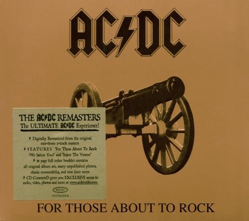 AC/DC - FOR THOSE ABOUT TO ROCK - cd