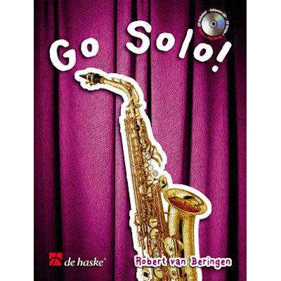 BERINGEN, ROBERT VAN - GO SOLO! ALTSAX + CD