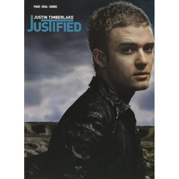 TIMBERLAKE, JUSTIN - JUSTIFIED - PIANO ZANG GITAAR