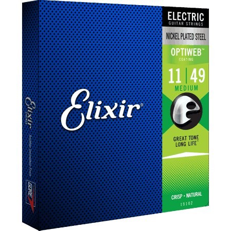 ELIXIR 19102 OPTIWEB MEDIUM - SNAREN 011-049 NICKEL COATED