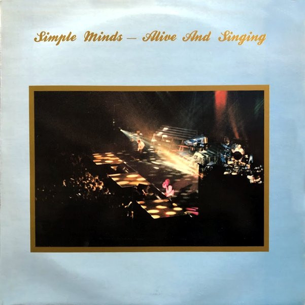 SIMPLE MINDS - ALIVE AND SINGING -UNOFFICIAL 2VINYL-