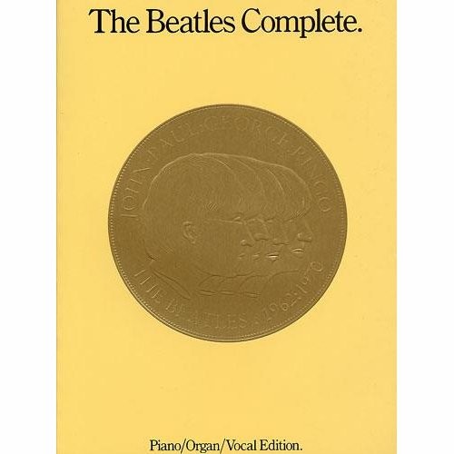 BEATLES - COMPLETE ZANG / PIANO / GITAAR - bladmuziek