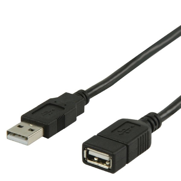 NEDIS CCGL60010BK30 - KABEL USB 2.0 A VERLENG 3.0MTR