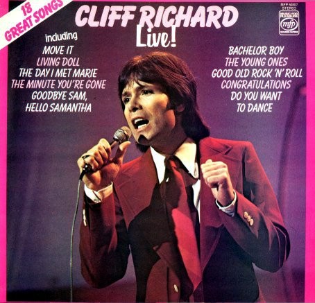 RICHARD, CLIFF - LIVE! - Lp, 2e hands
