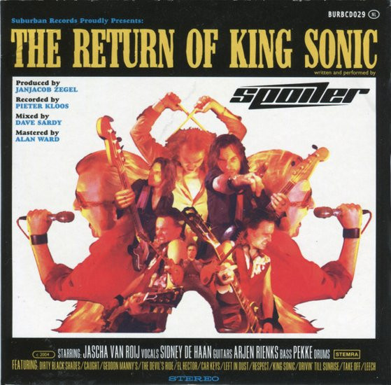 SPOILER - RETURN OF KING SONIC - cd